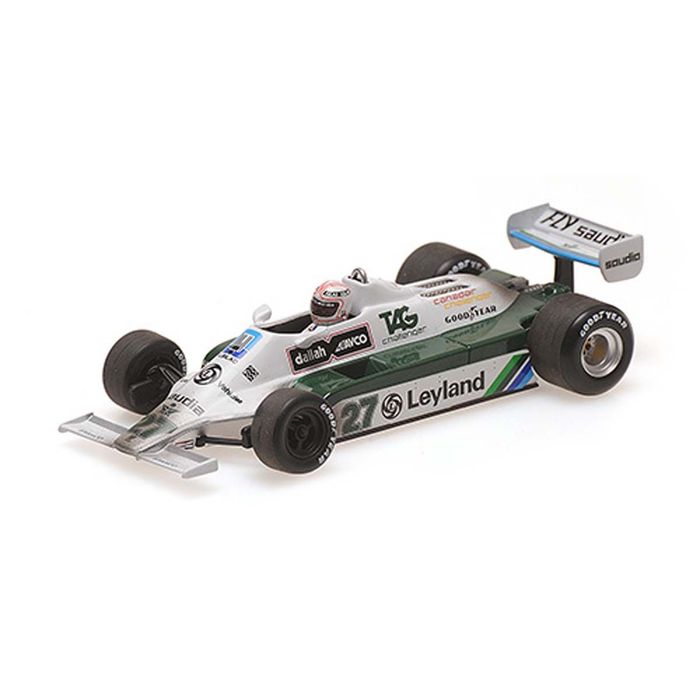 ミニカー MINICHAMPS 1/43 ウィリアムズ フォード FW 07B アラン・ジョーンズ 1980 ワールドチャンピオン ウェザリング仕様 (No.436806627) ミニカー F1 レース レーシングカー 京商ダイキャスト