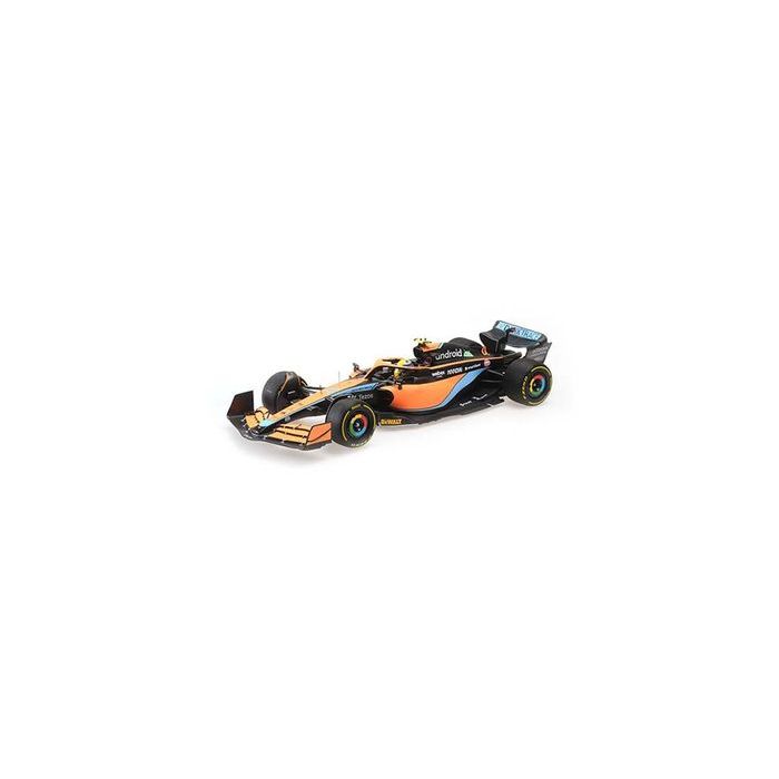 MINICHAMPS 1/18 マクラーレン F1 チーム MCL36 ランド ノリス バーレーンGP 2022 No.537221804 / 京商 ミニカー