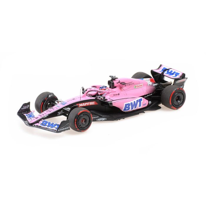 ミニカー MINICHAMPS 1/43 BWT アルピーヌ F1 チーム A522 フェルナンド・アロンソ バーレーンGP 2022 (No.417220114) ミニカー F1 レース レーシングカー 京商ダイキャスト