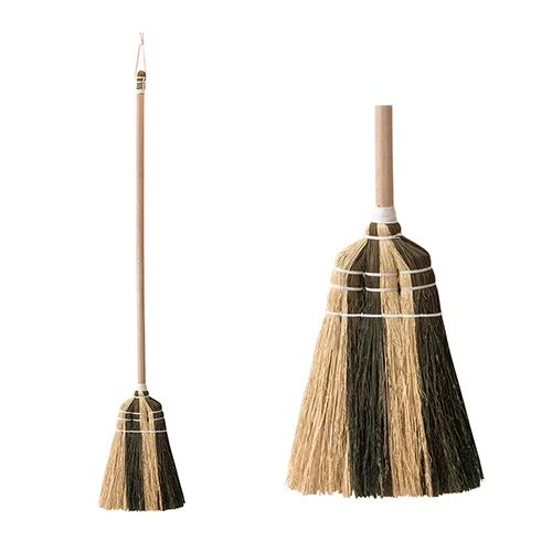 ほうき ポッシュリビング ブルーム NL/BN 11712 天然素材 サトウモロコシ 掃除用具 掃除用品 玄関 サッシ エントランス かわいい スリム おしゃれ