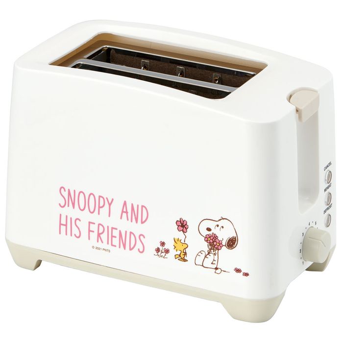 トースター パン トースター ポップアップ ポップアップトースター SNOOPY ETS1 56640 スヌーピー ピーナッツ スケーター skater/送料無料(一部地域を除く)