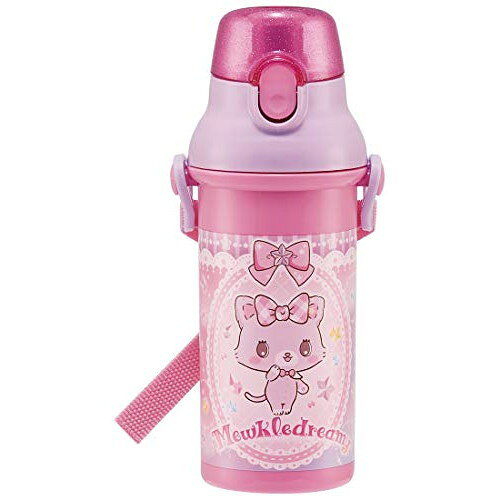 水筒 480ml ミュークルドリーミー おともだち / 抗菌直飲プラボトル PSB5SANAG 4973307512643 / Skater スケーター株式会社 キッズ