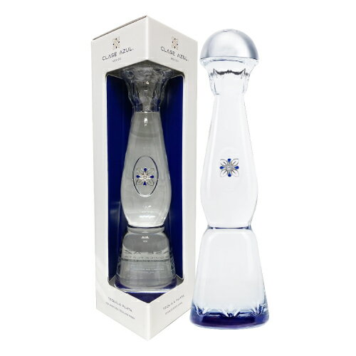 正規品 クラセアスール プラタ 750ml 40度 箱入り プレミアム テキーラ クラセ・アスール 100％アガベ メキシコ スピリッツ ナイト クラブ Clase Azul PLATA TEQUILA 虎S 最強配送