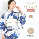 【レンタル】2025年 夏 新作 初心者さんでも安心◎簡単二部式浴衣 浴衣 レンタル 綿 着物レンタル 貸衣装 フルセット セパレート 花火大会 浴衣レンタル フルセットレンタル 着物 レンタル着物 往復送料無料 白 青 No.155