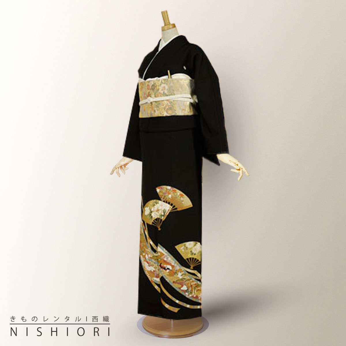 Rakuten - レンタル 黒留袖 フルセット Lサイズ【結婚式 婚礼 貸衣装】【往復送料無料】
