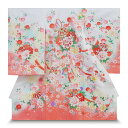 女児 産着 レンタル お宮参り 着物 帽子 よだれかけ セット【女の子 貸衣装 和服 祝い着 初着 産着 往復送料無料】鮮やか 白 ホワイト 古典