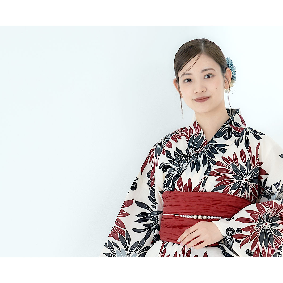 【楽天スーパーSALE!割引中!】浴衣 レンタル 綿 着物レンタル 貸衣装 フルセット 花火大会 祭り お出かけ 人気 浴衣レンタル フルセットレンタル 着物 レンタル着物 往復送料無料 No.129