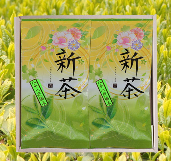 新茶 八十八夜 煎茶 進