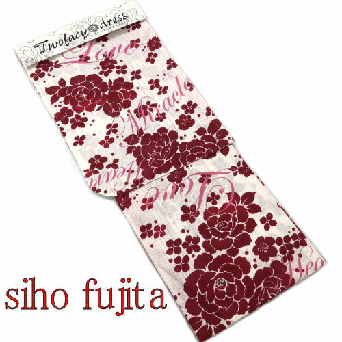 䂩 SIHO FUJITA cu   zCg O dďオ uh YUKATA g~D ÓT t[TCY fB[X Pi ԕ  GW 100 Ē dďオ g _ Ղ ԉ Ă v^ 