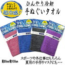 クールタオル 手拭い ひんやり 超冷感 夏用 瞬冷 冷感持続 冷却タオル 無地 一枚 4柄 夏マスク てぬぐい ひんやりタオル マスク 衛生的 マスク生地 冷やし手拭い 手ぬぐい 肌触り 水に濡らすだけ 30cm×100cm 抗菌 速乾 暑さ対策 メール便対応の商品画像