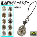 昆虫 根付け Insect fashion キーホルダー こんちゅう 虫 アクセサリーパーツ モチーフ 根つけ ストラップ 海外雑貨 キーリング キーチャーム ...