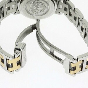 HERMES【エルメス】CL4.220クリッパー腕時計ステンレスレディース【】