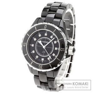 CHANEL【シャネル】J1212Pダイヤモンド腕時計セラミック/セラミックレディース【】