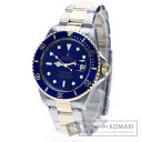 ROLEX16613 サブマリーナ 腕時計 OH済 K18イエローゴールド/SS メンズ 【中古】【ロレックス】