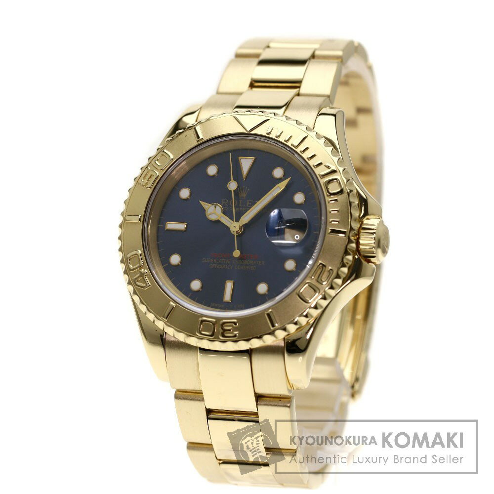 ROLEX 16628 ヨットマスター 腕時計 K18イエローゴールド/K18YG メンズ 【中古】【ロレックス】