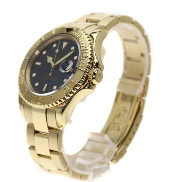 ROLEX 16628 ヨットマスター 腕時計 K18イエローゴールド/K18YG メンズ 【中古】【ロレックス】