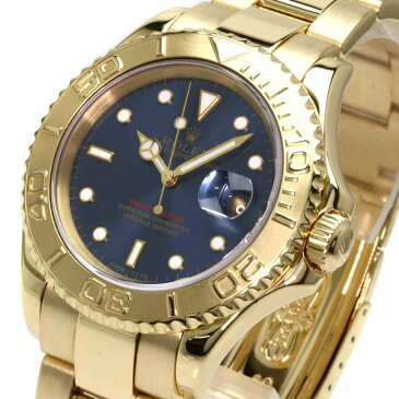 ROLEX 16628 ヨットマスター 腕時計 K18イエローゴールド/K18YG メンズ 【中古】【ロレックス】