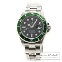 ROLEX 16610T サブマリーナ グリーンベゼル 未使...