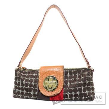 kate spade ロゴモチーフ ショルダーバッグ キャンバス/レザー レディース 【中古】【ケイトスペード】