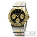 BVLGARI CH35SGD ディアゴノ クロノグラフ 腕...