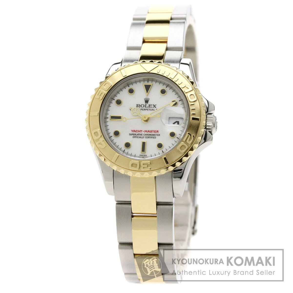 ロレックス 169623 ヨットマスター 腕時計 ステンレススチール/SSxK18YG/K18YG レディース 【中古】【ROLEX】