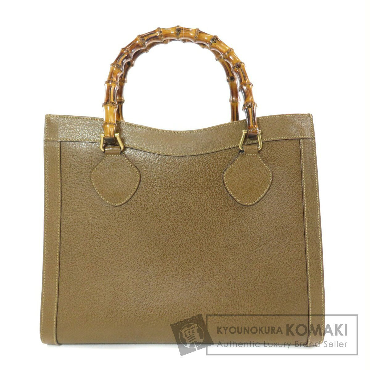 グッチ 002　1186 バンブー ハンドバッグ レザー レディース 【中古】【GUCCI】のサムネイル