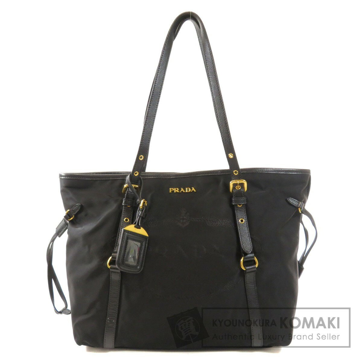 プラダ BR4252 ロゴ トートバッグ ナイロン素材 レディース 【中古】【PRADA】