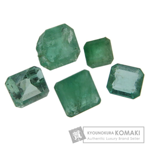 エメラルド ルース 0.9g レディース 【中古】 エメラルド ルース 0.9g レディース 【中古】