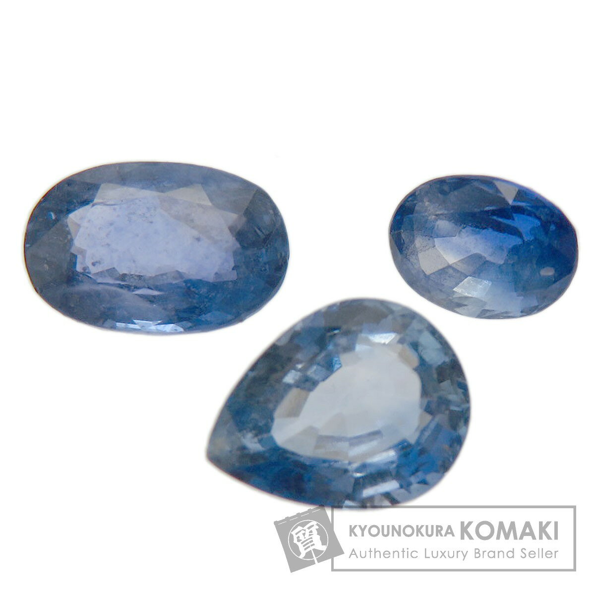 ブルーサファイア ルース 0.5g レディース 【中古】