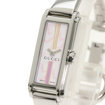 グッチ 109 スクエアフェイス 腕時計 ステンレススチール/SS レディース 【中古】【GUCCI】