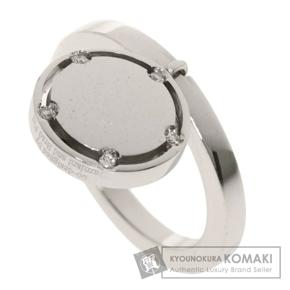 ダミアーニ ディサイド D.Side ダイヤモンド リング・指輪 K18ホワイトゴールド レディース 【中古】【Damiani】