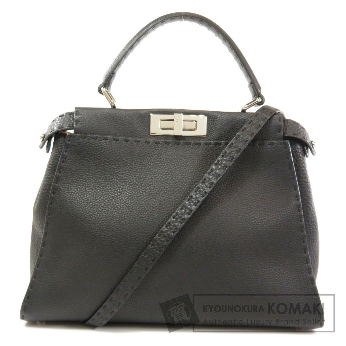 フェンディ ピーカブー 2WAY ハンドバッグ カーフ レディース 【中古】【FENDI】のサムネイル