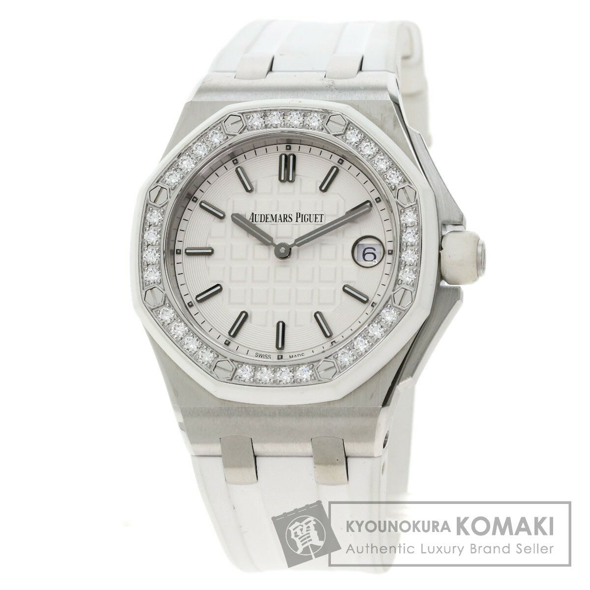 オーデマ・ピゲ 67540SK.ZZ.A010CA.01 ロイヤルオーク オフショア 37mm 腕時計 ステンレススチール/ラバー/ダイヤモンド レディース 【中古】【AUDEMARS PIGUET】のサムネイル