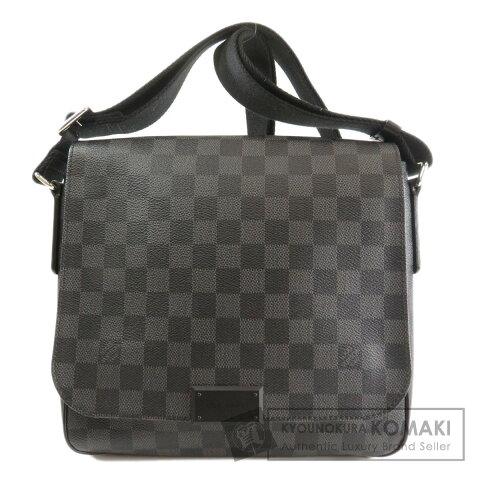 ルイヴィトン N41260 ディストリクトPM ダミエ グラフィット ショルダーバッグ ダミエキャンバス メンズ 【中古】【LOUIS VUITTON】