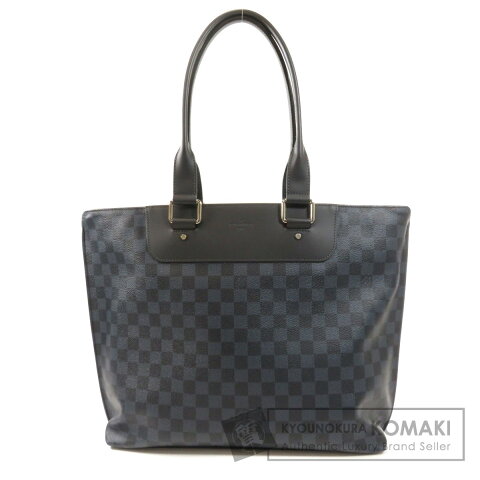 ルイヴィトン N41397 カバ・ヴォワヤージュ ダミエ コバルト トートバッグ ダミエキャンバス メンズ 【中古】【LOUIS VUITTON】