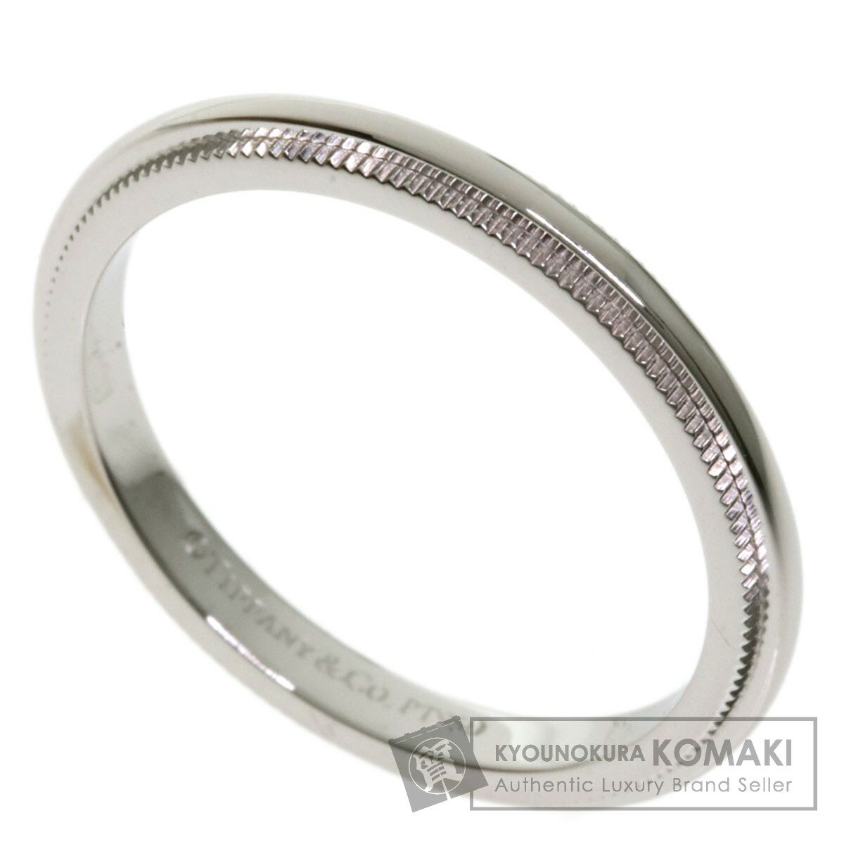 ティファニー ミルグレイン リング・指輪 プラチナPT950 レディース 【中古】【TIFFANY&Co.】のサムネイル