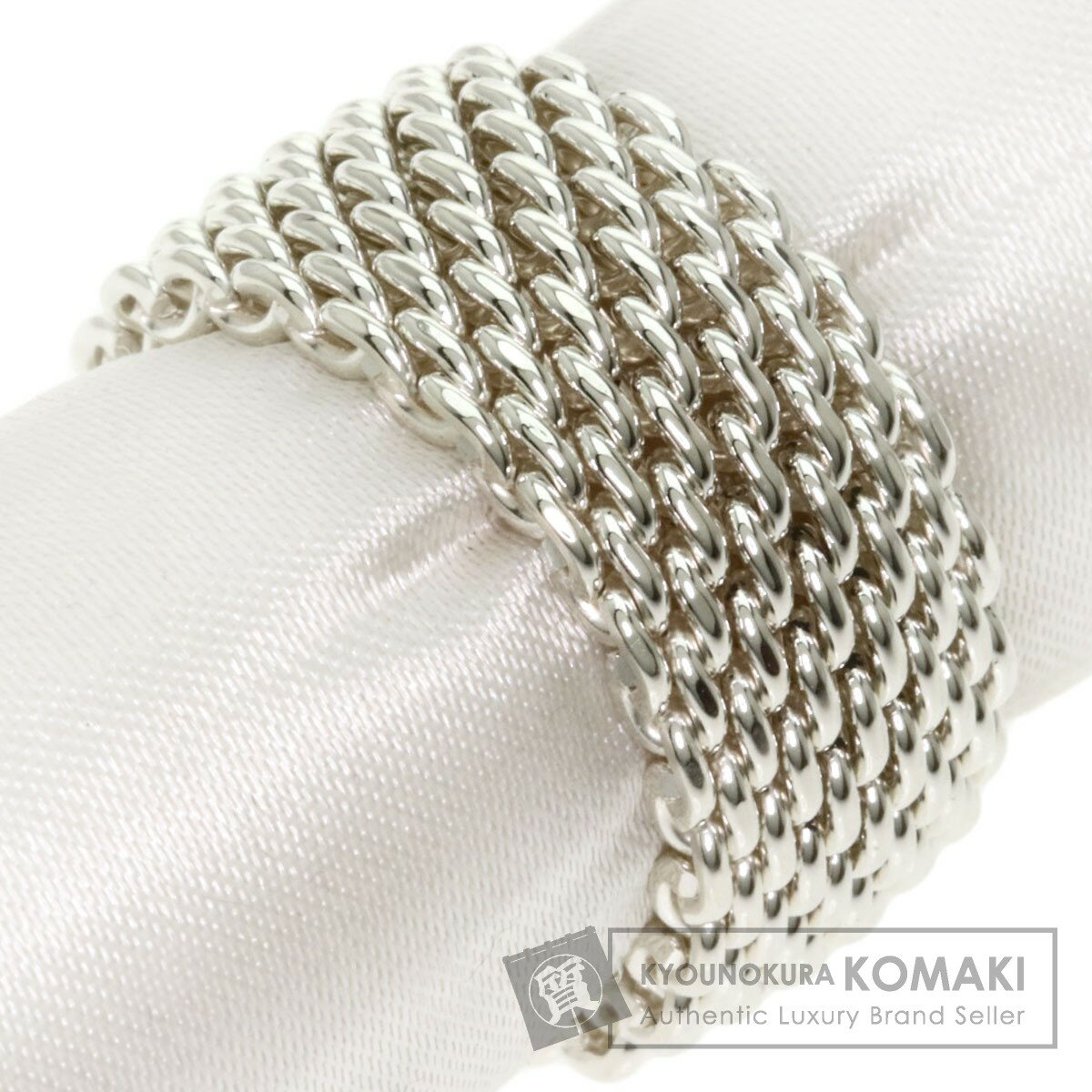ティファニー サマセット メッシュ リング・指輪 シルバー レディース 【中古】【TIFFANY&Co.】のサムネイル