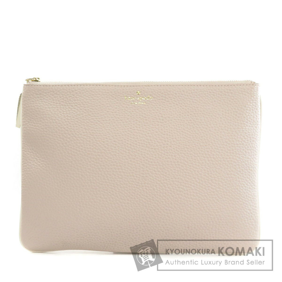 ケイトスペード クラッチバッグ 化粧ポーチ レザー レディース 【中古】【kate spade】