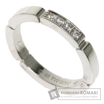 カルティエ マイヨンパンテール ダイヤモンド #48 リング・指輪 K18ホワイトゴールド レディース 【中古】【CARTIER】