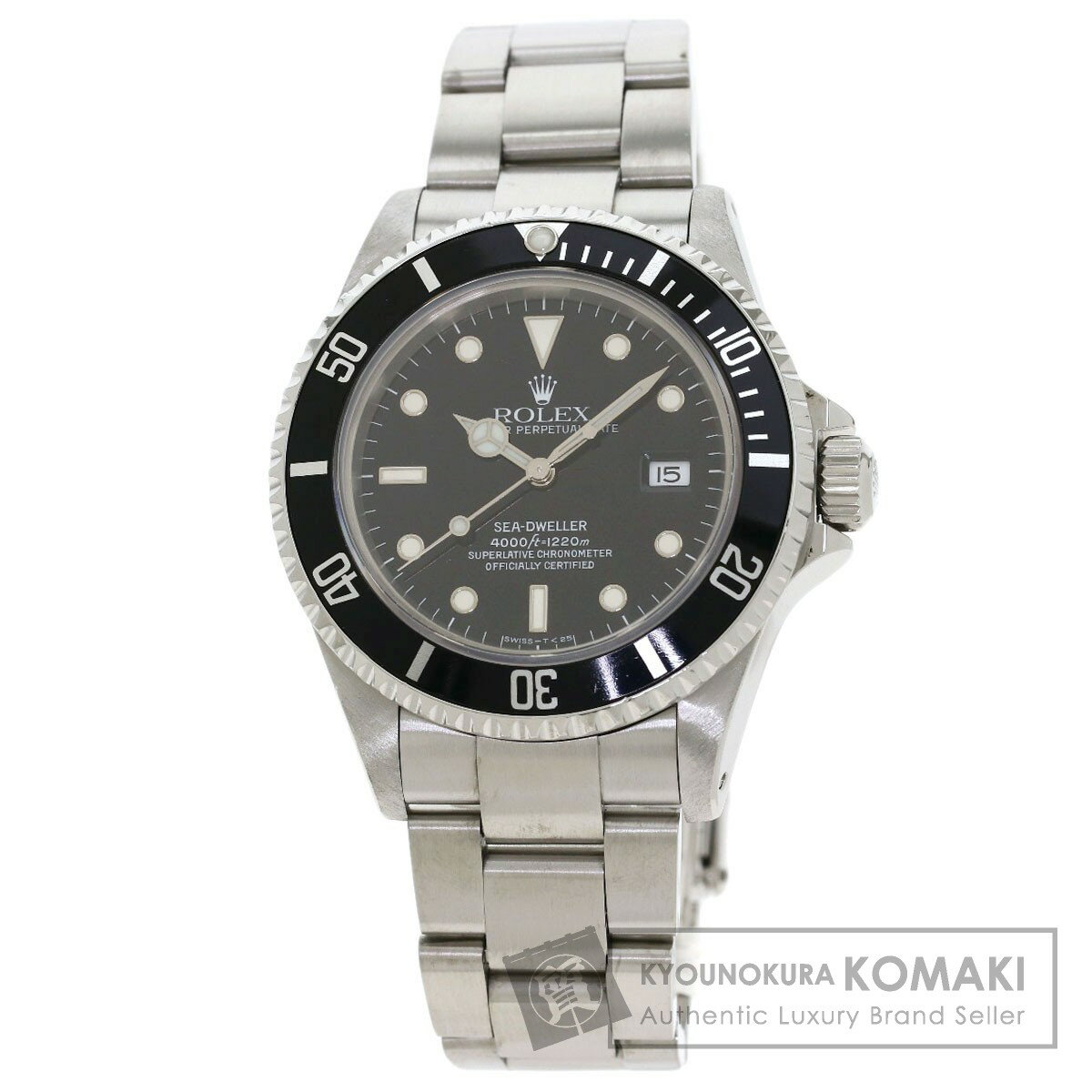 ロレックス 16600 シードゥエラー 腕時計 OH済 ステンレススチール/SS メンズ 【中古】【ROLEX】