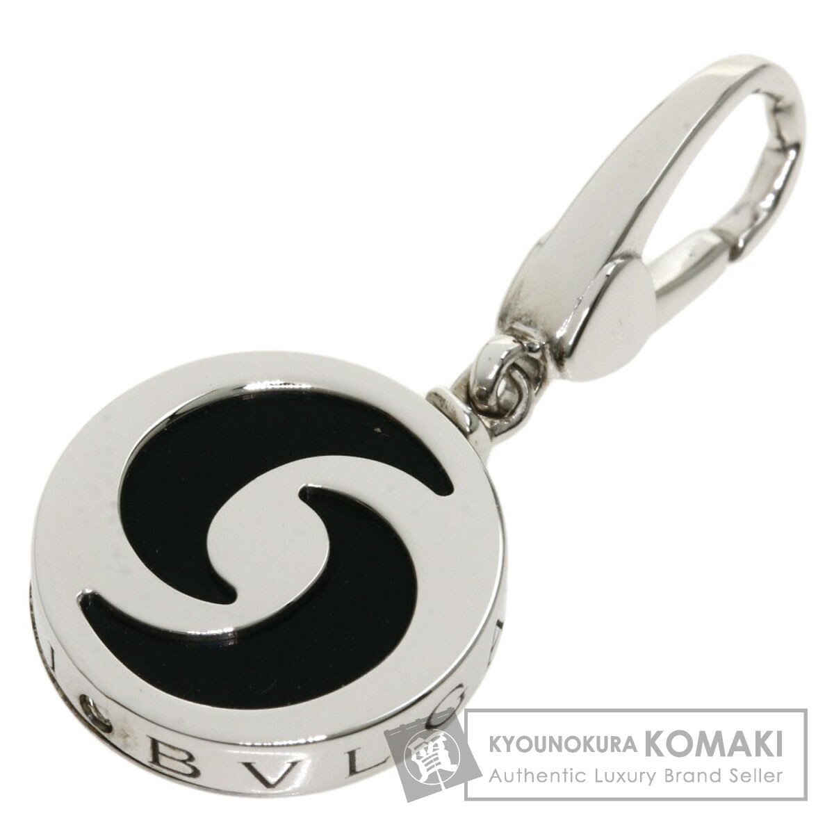 ブルガリ アレグラ オプティカル オニキス チャーム ペンダントトップ K18ホワイトゴールド レディース 【中古】【BVLGARI】のサムネイル