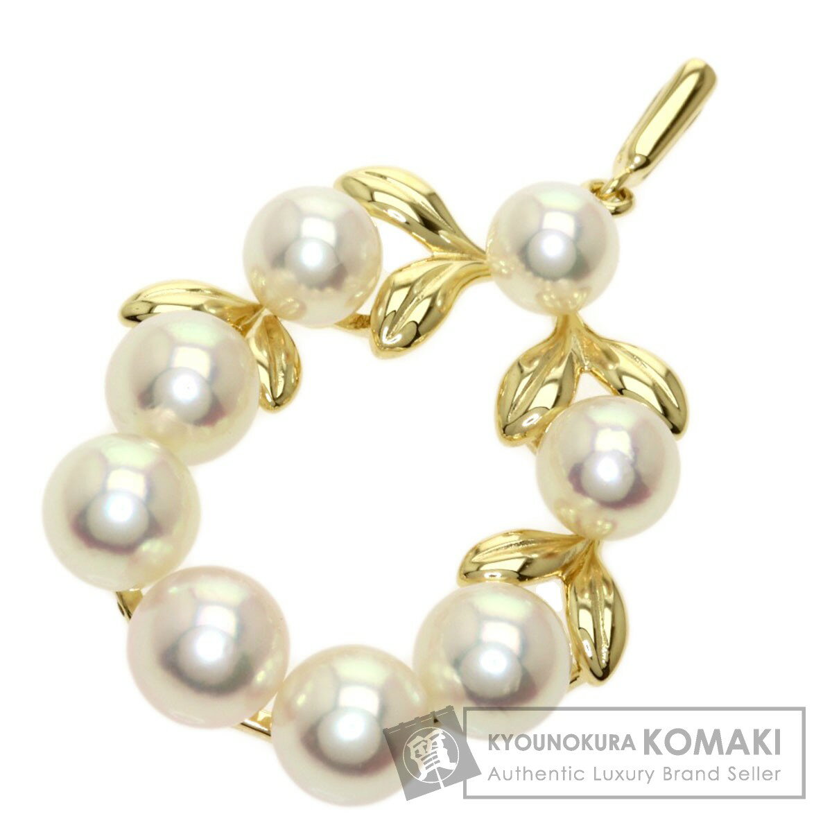ミキモト パール 真珠 ペンダントトップ K14イエローゴールド レディース 【中古】【MIKIMOTO】のサムネイル