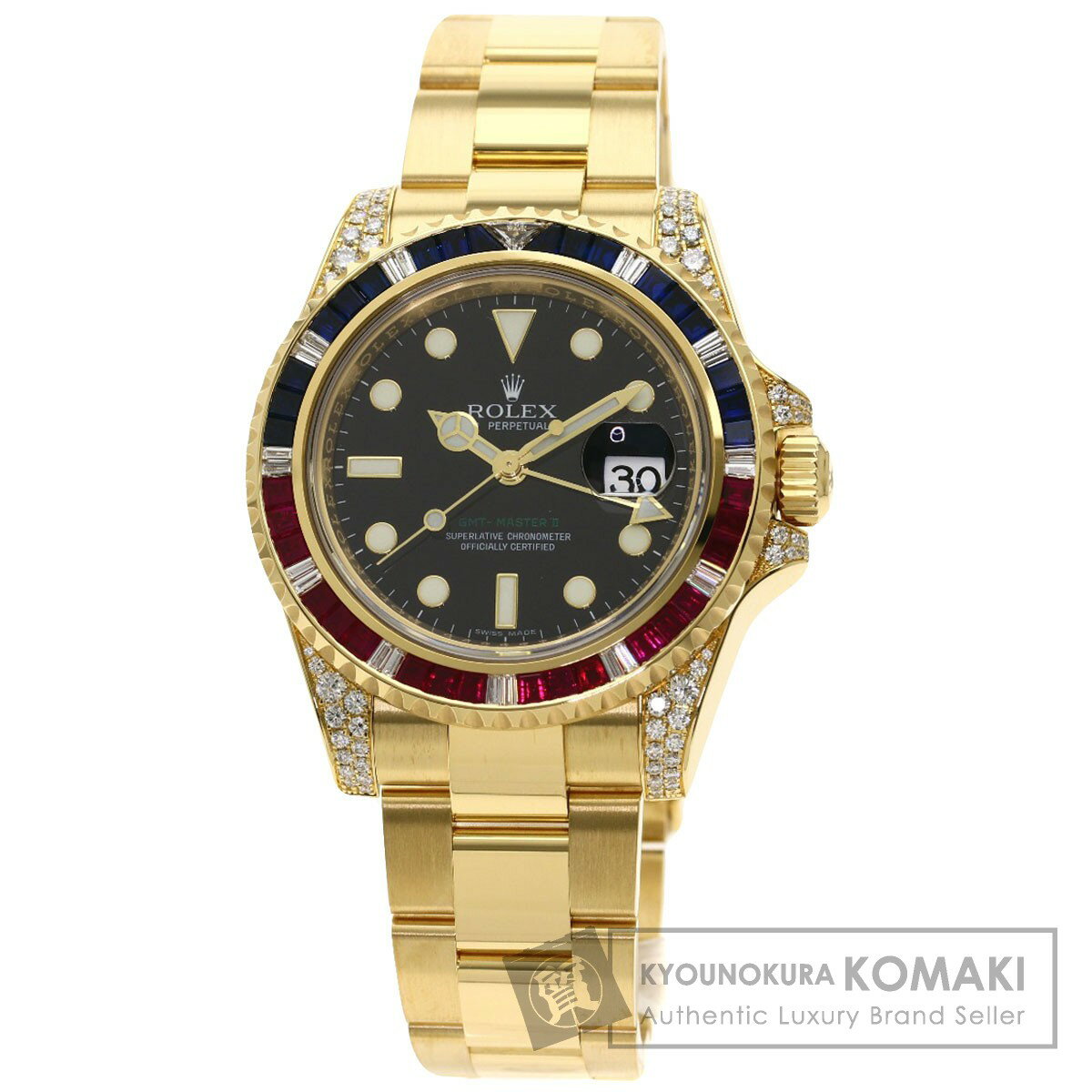 å 116758SARU GMTޥ2 Хåȥ ӡ ե ӻ K18/K18YG/եxӡ  šۡROLEX