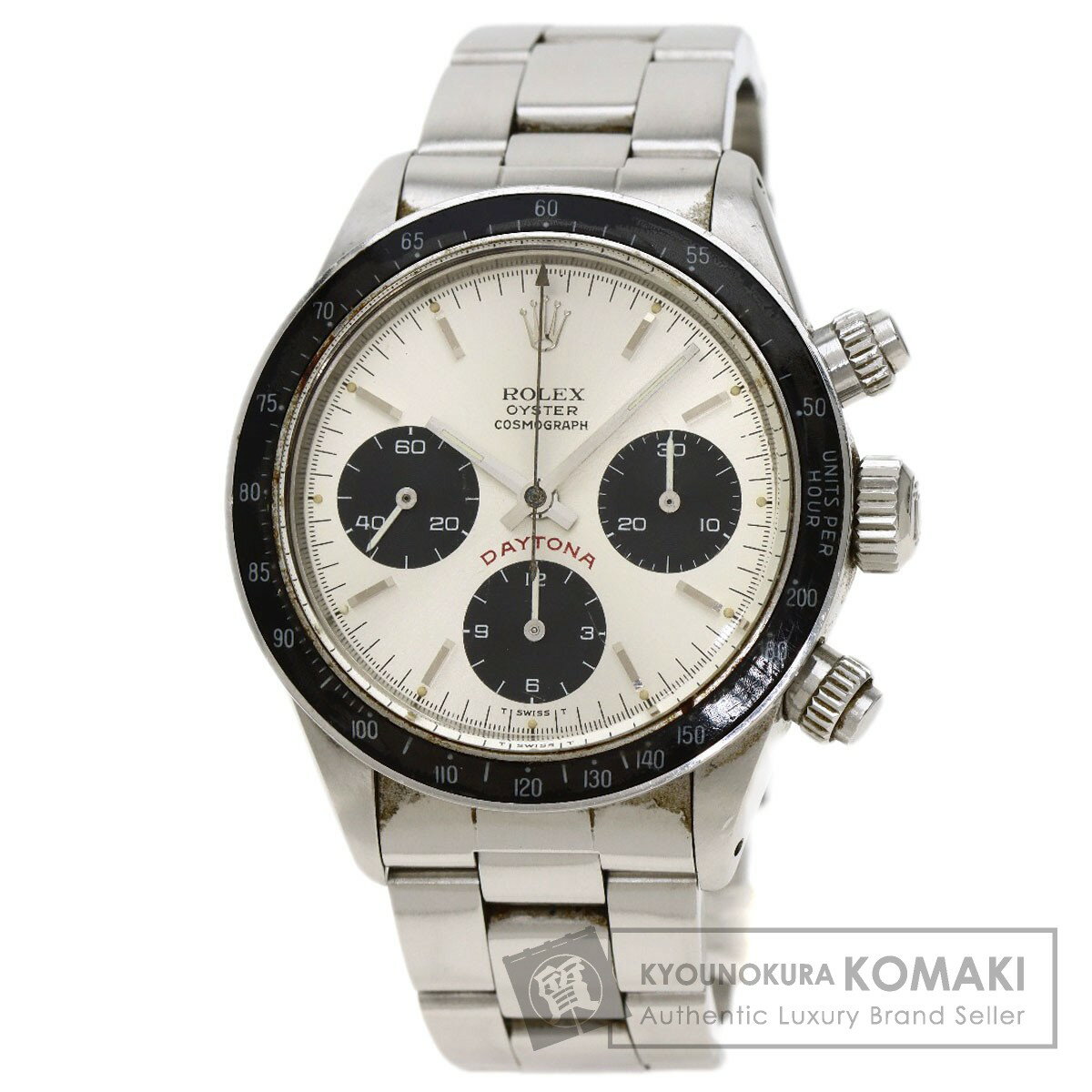ロレックス 6263 コスモグラフ ビッグデイトナ 1978年製 腕時計 ステンレススチール/SS メンズ 【中古】【ROLEX】