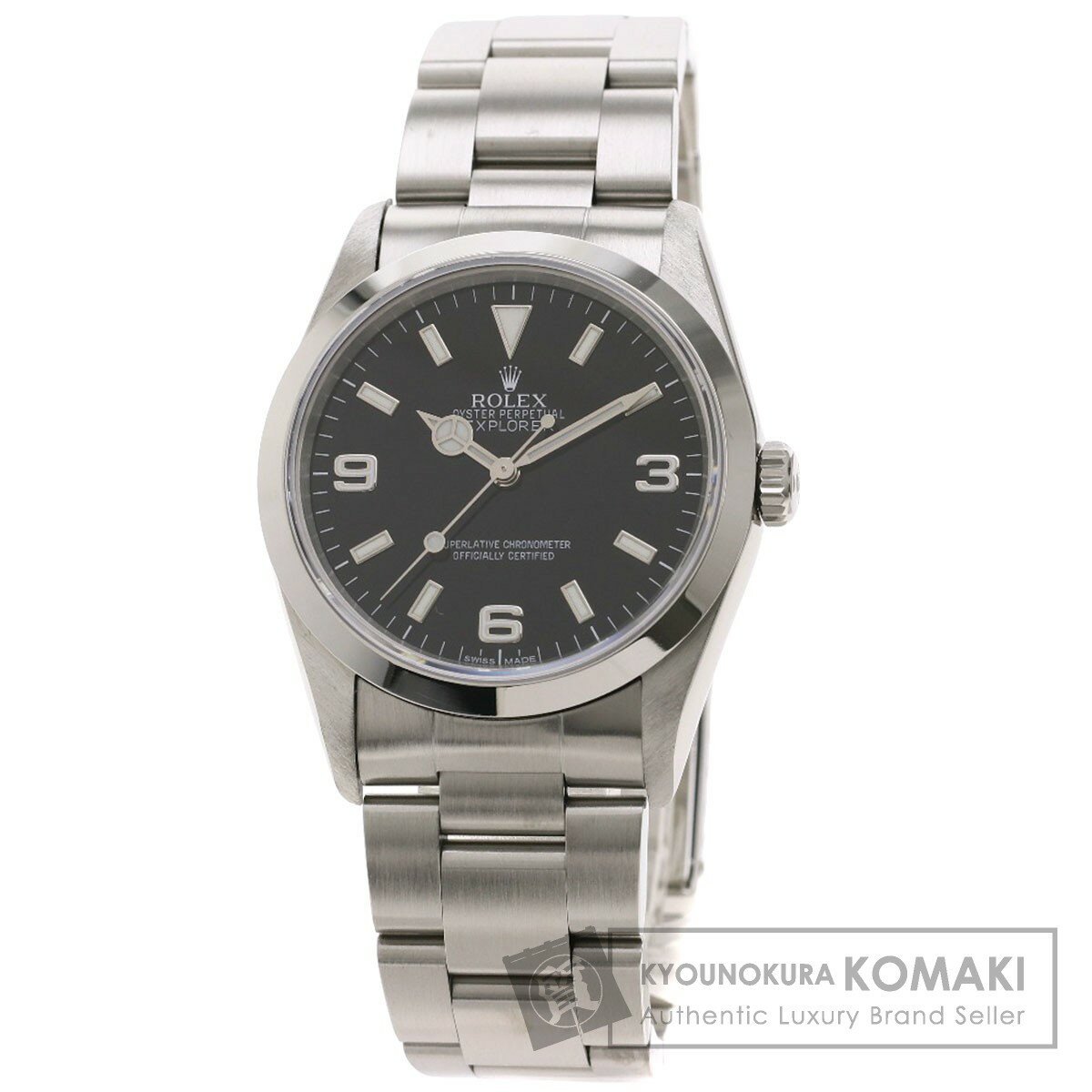 ロレックス 14270 エクスプローラー1 腕時計 ステンレススチール/SS メンズ 【中古】【ROLEX】