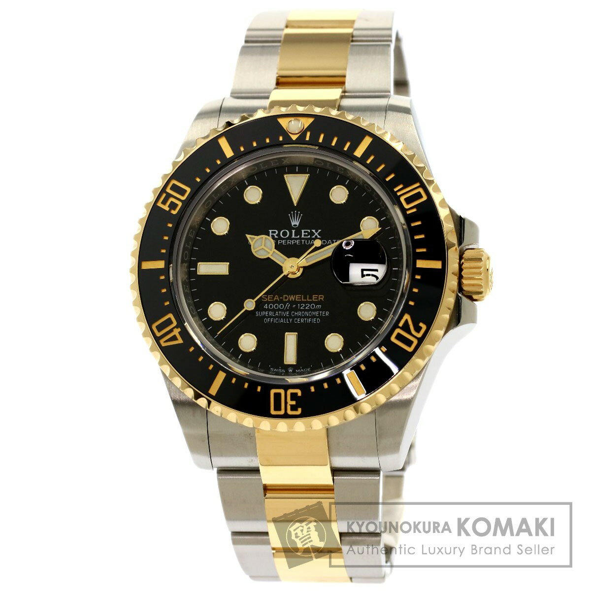 ロレックス 126603 シードゥエラー 腕時計 ステンレススチール/SSxK18YG メンズ 【中古】【ROLEX】