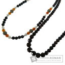 2点セット ネックレス シルバー/天然石xマルチストーン 53.9g レディース 【中古】(4)