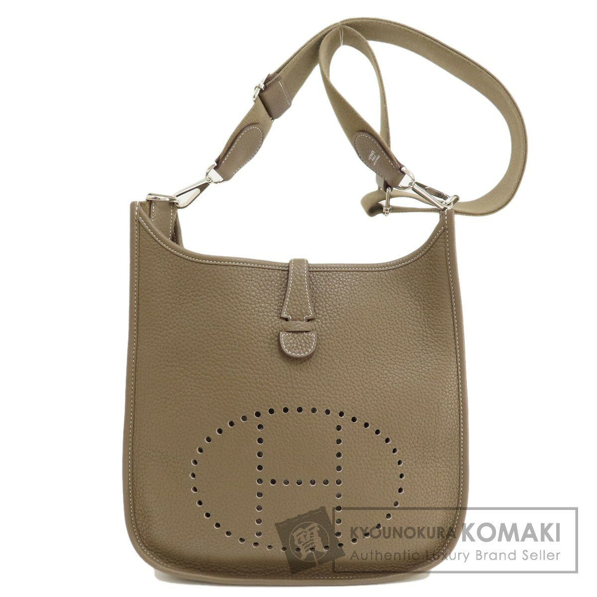 エルメス エブリン 3 PM エトープ　エトゥープ ショルダーバッグ トリヨン レディース 【中古】【HERMES】