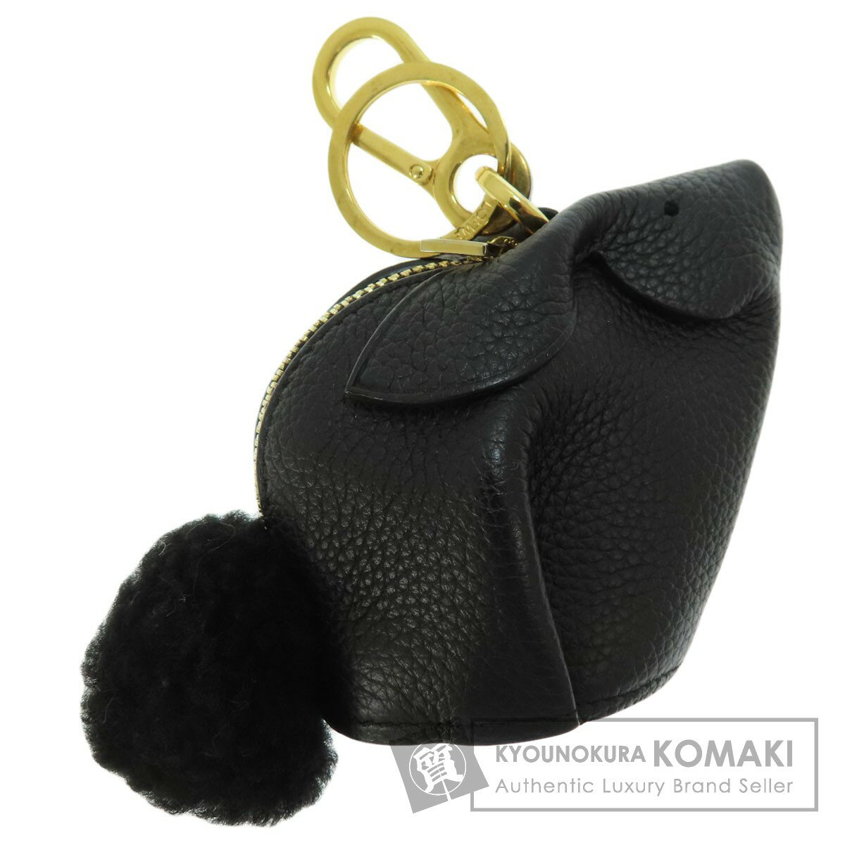 ロエベ ウサギ チャーム キーホルダー カーフ レディース 【中古】【LOEWE】のサムネイル