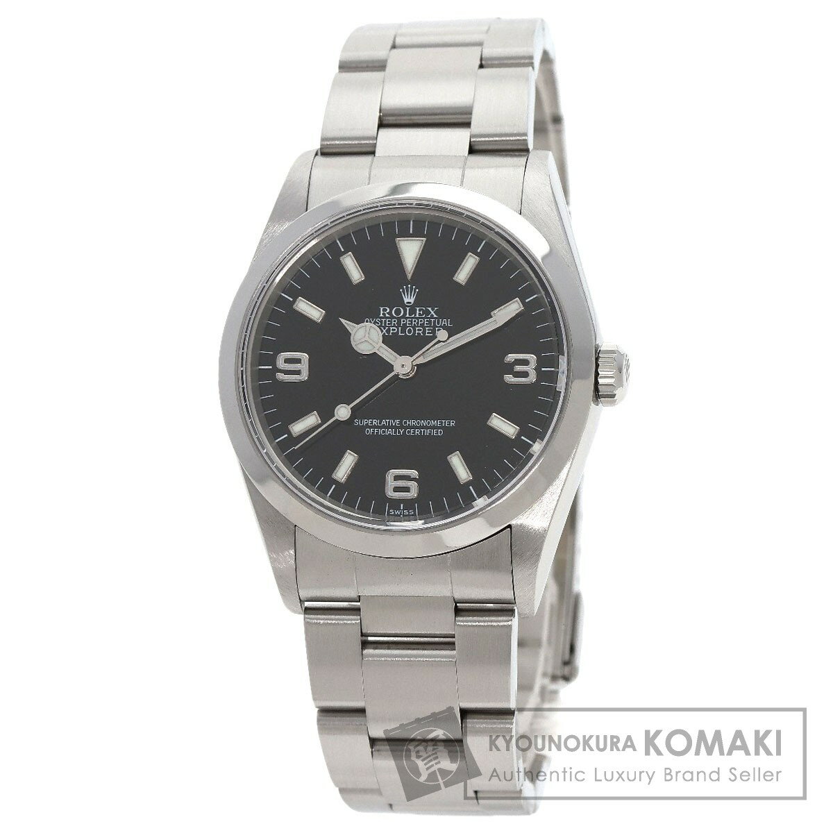 ロレックス 14270 エクスプローラー1 腕時計 ステンレススチール/SS メンズ 【中古】【ROLEX】